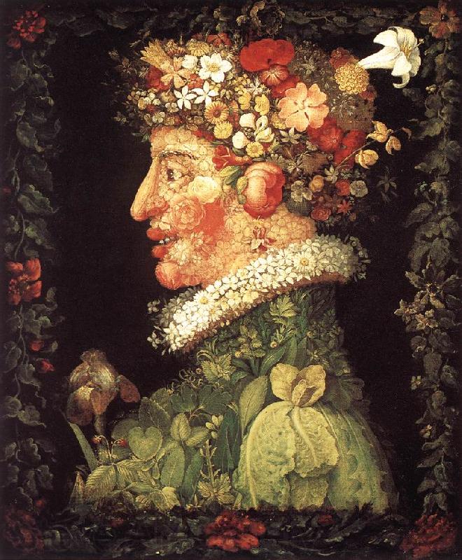 ARCIMBOLDO, Giuseppe Spring fdfggvc Spain oil painting art